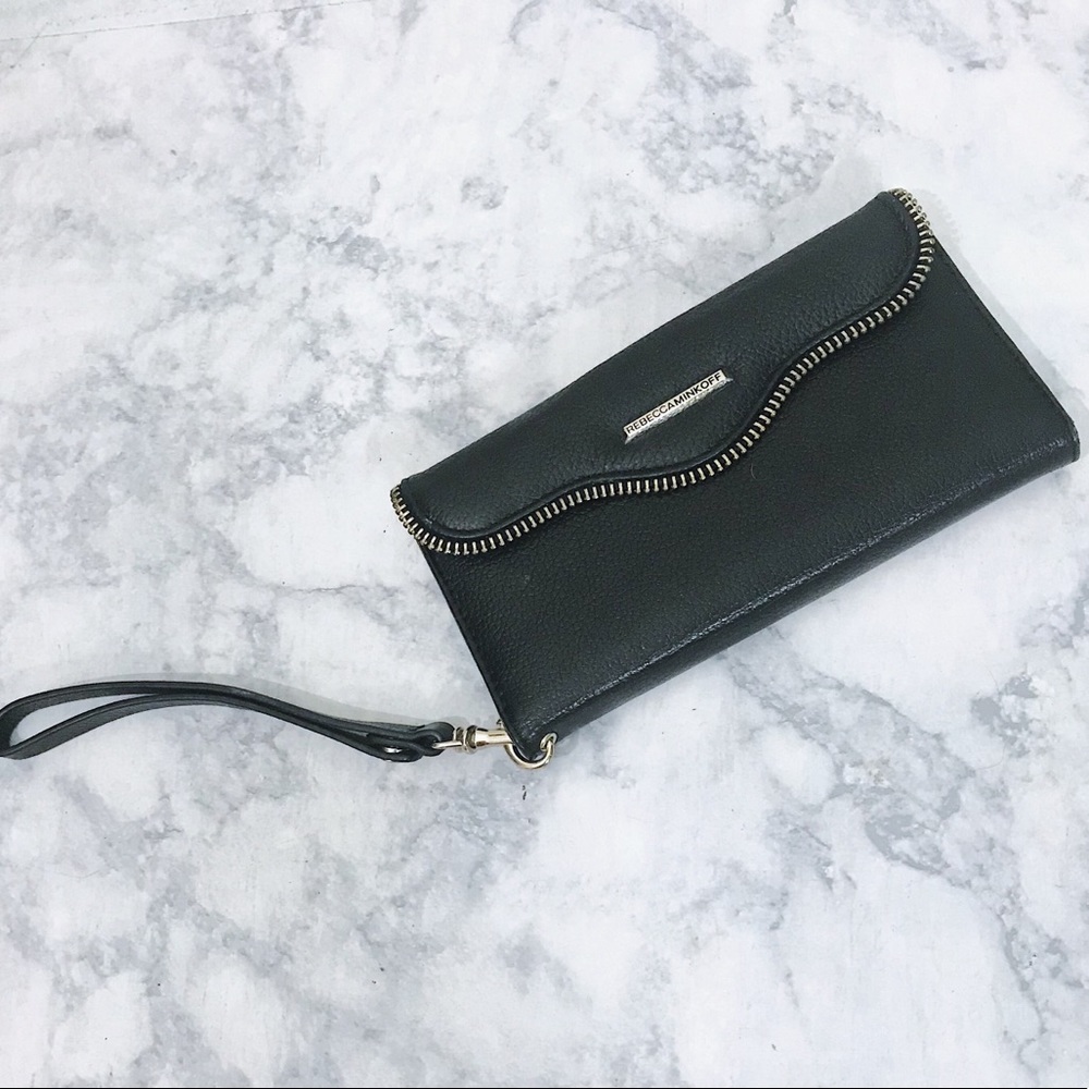 Rebecca Minkoff Case Mate Leather Wristlet Wallet